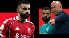 Mohaammad Saalaa fi leenjisaa Liiverpuul Arne Isloot