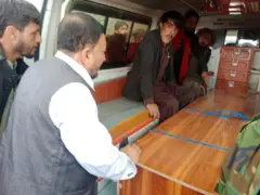 د وژل شویو کسانو تابوتونه