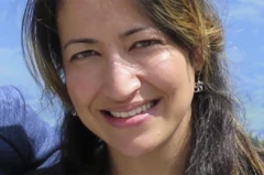 Rosto da professora Alla Ahmed