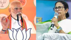 नरेंद्र मोदी और ममता बनर्जी