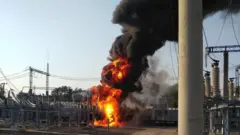 Чилонзорда трансформатор ёниб кетгани ҳақида хабарлар тарқалди.
