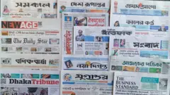 ঢাকার বিভিন্ন সংবাদপত্র