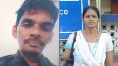 कूपर हॉस्पिटलमध्ये अपघातात मृत्युमुखी पडलेले विनोद कुमार दुरिया आणि त्यांची पत्नी सुमित्रा दुरिया 