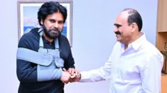 పవన్ కల్యాణ్‌ను కలిసిన బాలినేని శ్రీనివాసరెడ్డి