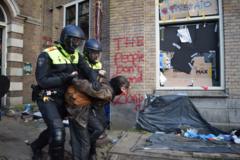 بازداشت معترضان به اسرائیل در هلند