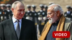 குடியரசு தலைவர் மாளிகையில் ரஷ்ய அதிபர் புதினுக்கு வழங்கப்பட்ட அரசு மரியாதை