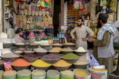 د حبوباتو یو دوکان