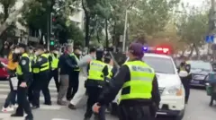 Şangay'daki eylem 