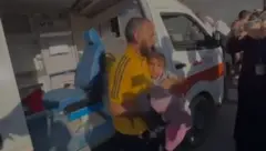 हमले के बाद की तस्वीर 