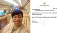 Sarah Adwoa Safo: How President Akufo-Adoo sack Ghana Gender Minister