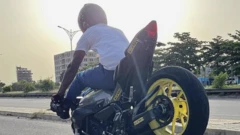 KBS Da Bikestar dey use bikes entertain thousands for Ghana