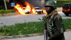 Le gouvernement kenyan a salué la réponse des forces de sécurité à l'attaque de l'hôtel DusitD2