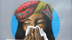 Graffitis contre le coronavirus du RBS Crew