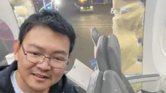 એક પ્રવાસી કુઓંગ ટ્રાન કહે છે કે સીટ બૅલ્ટ બાંધેલો હોવાને કારણે તેમની પ્રિય જિંદગી બચી ગઈ