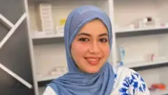 صورة متداولة للطبيبة النفسية العراقية بان زياد