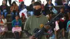 Un menor armado en Ayahualtempa