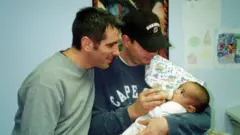 Danny and Pete picked up Kevin from the foster care agency on Friday 22 December 2000