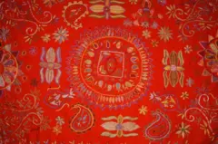 নকশীকাঁথা জামালপুরের বিখ্যাত একটি পণ্য।