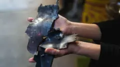 уламки російської ракети