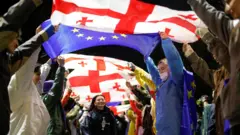 Акция протеста в Тбилиси
