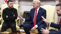 Shugabannin Turai na fargabar Trump zai tursasa wa Zelensky kan Rasha