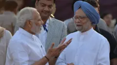 मोदी और मनमोहन सिंह