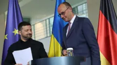 Мерц, Зеленський