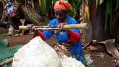 አራት ቀናት ይወስድ የነበረው እንሰትን ለምግብነት ማዘጋጀት እንዴት በአንድ ሰዓት ሊጠናቀቅ ቻለ?