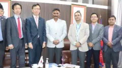 दक्षिण कोरियाली राजदूत नेपालका मन्त्री र सचिवसँग भेट्दै