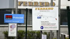 Ferrero'nun Arlon'daki fabrika girişi