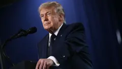 الرئيس الأمريكي، دونالد ترامب