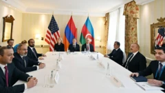 Əliyev-Blinken-Paşinyan görüşü, Münxen, 18 fevaral 2023