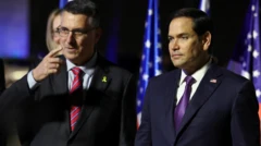 وزير الخارجية الإسرائيلي في استقبال نظيره الأمريكي