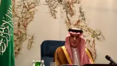 21일 기자회견을 연 아델 알주바이르 사우디 외교담당 국무장관