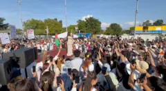 تجمع افغانها در جنوا