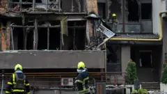 Наслідки обстрілу житлового комплексу у Києві, 21 липня