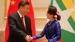 တရုတ်သမ္မတရှီကျင့်ဖျင်ရဲ့ မြန်မာနိုင်ငံခရီးစဉ် အတွင်းစီမံကိန်း အချို့သဘောတူလက်မှတ်ထိုးဖို့ရှိ