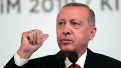 الرئيس التركي رجب طيب أردوغان