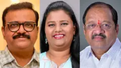 समीर भुजबळ, हिना गावित, गोपाळ शेट्टी