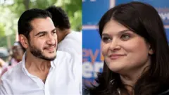Ông El-Sayed (trái) và bà Stevens