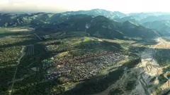 Representação da 'Cidade da Atenção Plena de Gelephu'