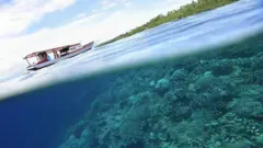 Barco navegandocasa de aposta copa do mundooceano