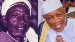 Sheikh Adam Al-Ilory àti Sheikh Muyideen Bello wọ aṣọ biu tawọn Larubawa
