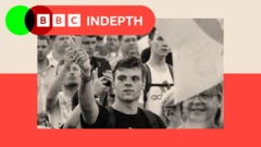 A young man at an AFD rally