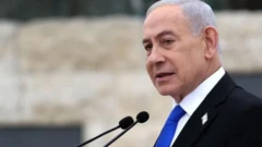 ਇਜ਼ਰਾਈਲ ਦੇ ਪ੍ਰਧਾਨ ਮੰਤਰੀ ਬੈਂਜਾਮਿਨ ਨੇਤਨਯਾਹੂ