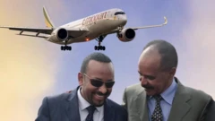 ጠ/ሚ ዐቢይ እና ፕ/ት ኢሳያስ፣ የኢትዮጵያ አየር መንገድ አውሮፕላን 