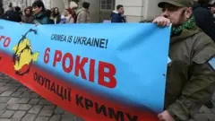 Акція протесту проти окупації Криму