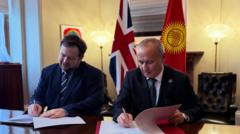 Кыргызстан менен Британия маанилүү минералдар боюнча кызматташуу меморандумуна кол койду
