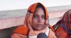 झांसी हादसे की पीड़ित मां
