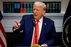 الرئيس الأمريكي دونالد ترامب